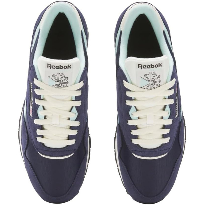Чоловічі кросівки Reebok Classic Nylon, розмір 37 EU, колір Vector Navy Glitch Aqua Vintage Chalk