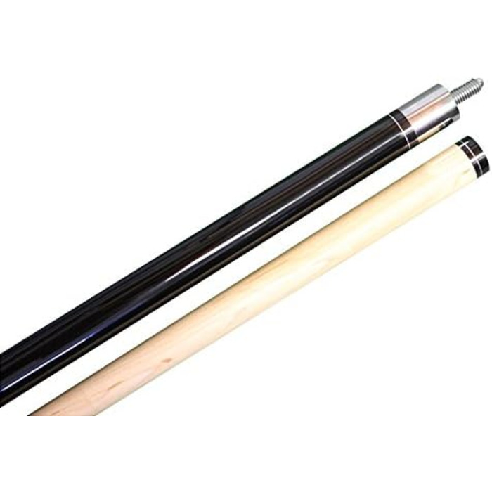 Більярдний кий ASKA L2, 147.3 см, канадський клен, твердий наконечник 13 мм, 2-секційний (21 унція, чорний)