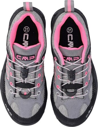 Дитячі трекінгові черевики CMP для піших прогулянок, сірі, рожеві (32 EU)