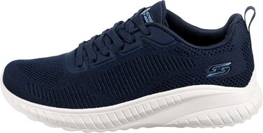 Жіночі кросівки Skechers Bob's Squad Chaos Face-Off, темно-сині (Navy), текстиль Engineered Knit, розмір 42 EU