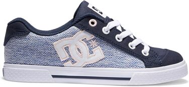 Челсі жіночі кросівки DC Shoes, 36 EU, блакитний/білий