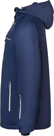 Чоловіча лижна куртка Black Crevice: вітро- та водонепроникна, з капюшоном, різні кольори та розміри