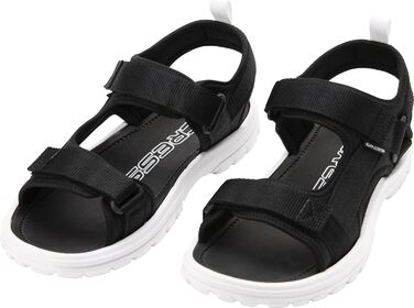 CRESSI Pete Sandal - Унісекс сандалії Cressi Pete, чорно-білі, 38 EU, для пляжу та води