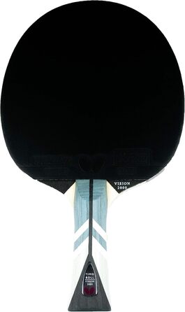 Настільний тенісний ракетка Butterfly Timo Boll Vision 2000, ITTF, для професіоналів, обгумування Wakaba, ручка Single