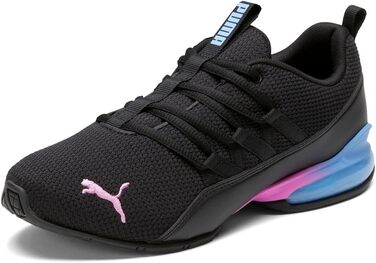 Жіночі кросівки Puma Riaze Prowl для бігу (37 EU, чорний, маув, світло-блакитний)