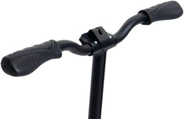 Самокат міський BLACKWHEELS Zoom City-Scooter 200мм, алюмінієвий, з амортизатором, складаний, регульований кермо, чорно-білий