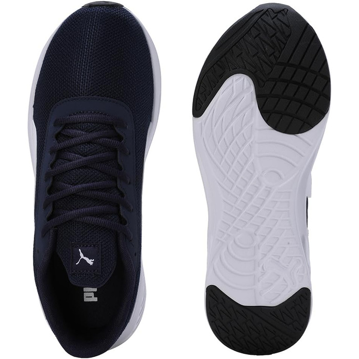 Кросівки для бігу PUMA Night Runner V2 (Чорний, Білий, Navy, Білий) 44.5 EU