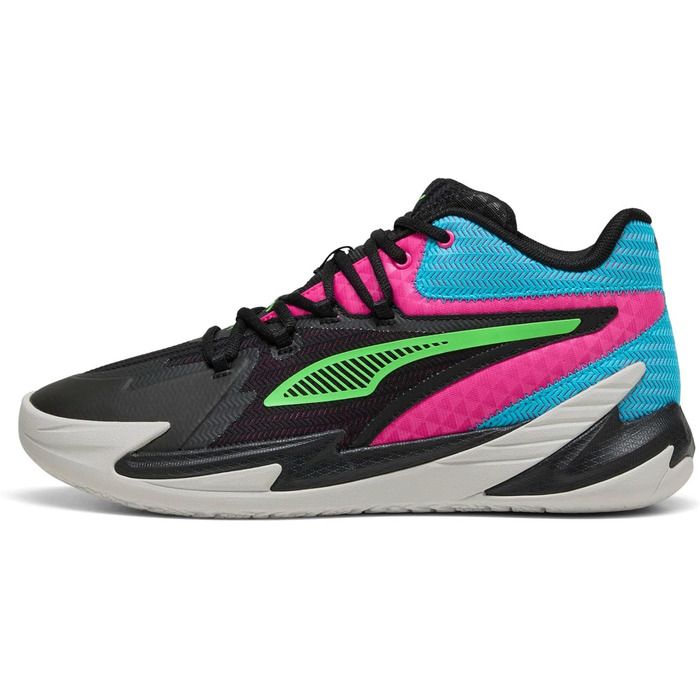 Кросівки баскетбольні PUMA Dagger Unisex 42 EU, Puma Black/Fluro Pink