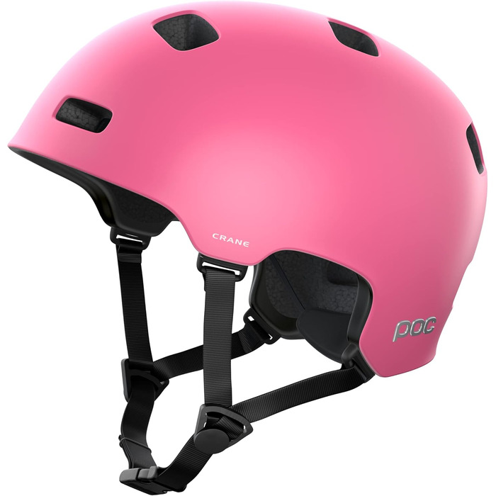 Велосипедний шолом POC Crane MIPS, легкий, міцний, з подвійним посиленим EPS, Actinium Pink Matt, розмір M (55-58 см)