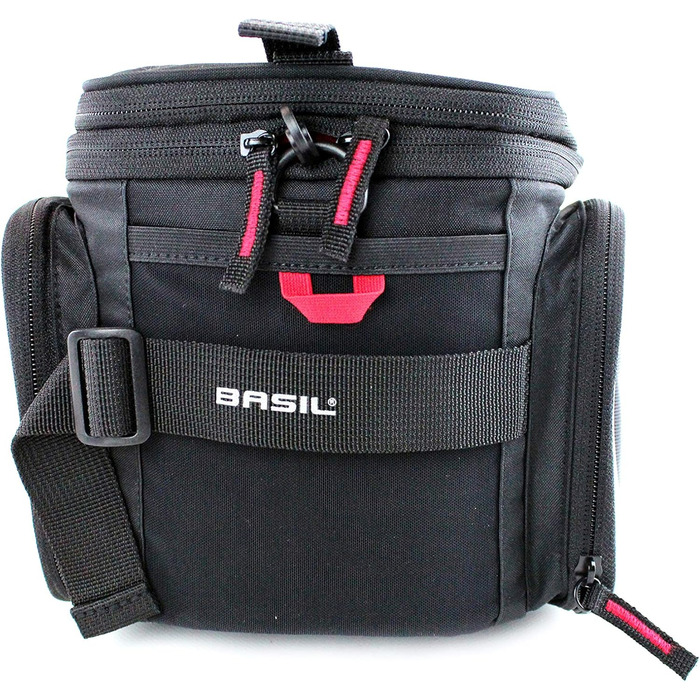 Велосипедна сумка Basil Sport Design на багажник, чорна, універсальний розмір, одиночна