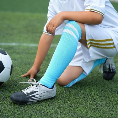 Футбольні бутси Hawkwell для дітей на тверду поверхню, чорно-срібні, 27 EU