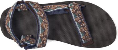 Чоловічі сандалії Teva Original Universal, зелено-блакитні, розмір 40 (40.5 EU), Desert Mosaic Chocolate Brown