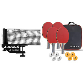 Набір для настільного тенісу Joola Pro Tour – сітка, чорна, 152 см (унісекс, для дорослих)