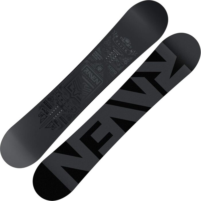 Сноуборд RAVEN: комплект сноуборда Solid Steel + кріплення Fastec FT360 Black (161 см) + кріплення FT360 Black L