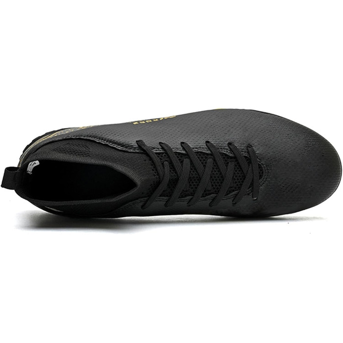 Бутси для футболу: чоловічі, жіночі, дитячі. Підходять для штучного газону, залу, тренувань. AG, FG, TF. Розмір 39 EU, чорний (2309t Tf)