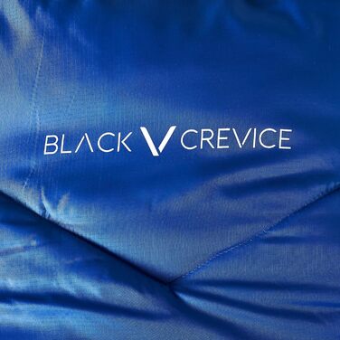 Сплячий мішок Black Crevice Alaska 250 I - для кемпінгу та активного відпочинку. Атмосвітний, водонепроникний, довжиною 215 см, синій.