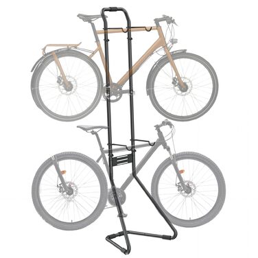 Настінний тримач для велосипедів Mimoke на 2 велосипеда, 40 кг, для гаража, вулиці, MTB, гібрида