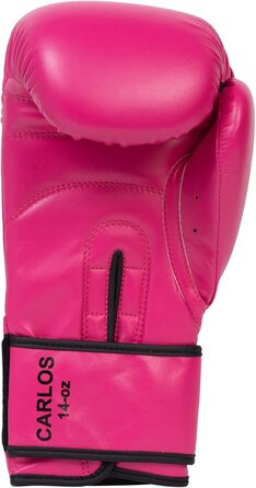 Боксерські рукавички BENLEE Carlos 14 oz рожеві, екошкіра