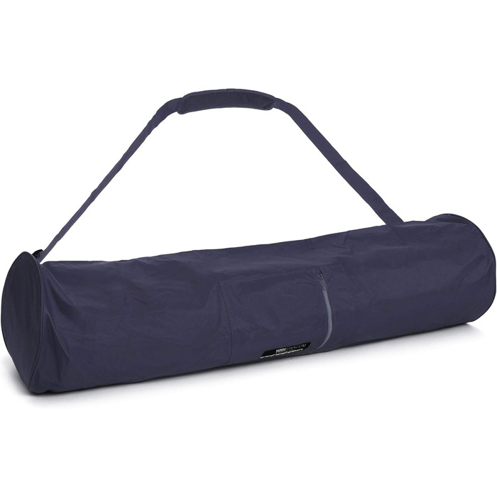 Сумка для йоги Yogibag® Basic Zip - Extra Big з нейлону, 109 см, темно-синій