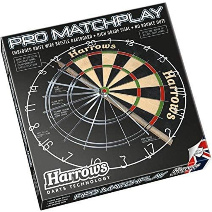 Дартс дошка Harrows MARDLE Matchplay, професійна, F/S