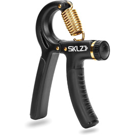 Тренажер для хвату SKLZ Trainer Grip, регульований, чорний, 9–41 кг, універсальний розмір