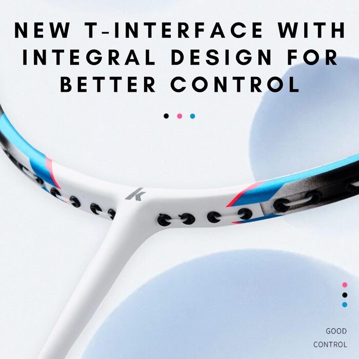 Бадмінтонні ракетки Kawasaki Pro Graphite 2 шт. з аксесуарами (3 волани, 2 overgrips, сумка)