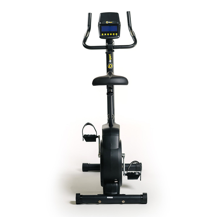 Велотренажер Besport BS-6047 MAYBIKE електромагнітний чорно-жовтий