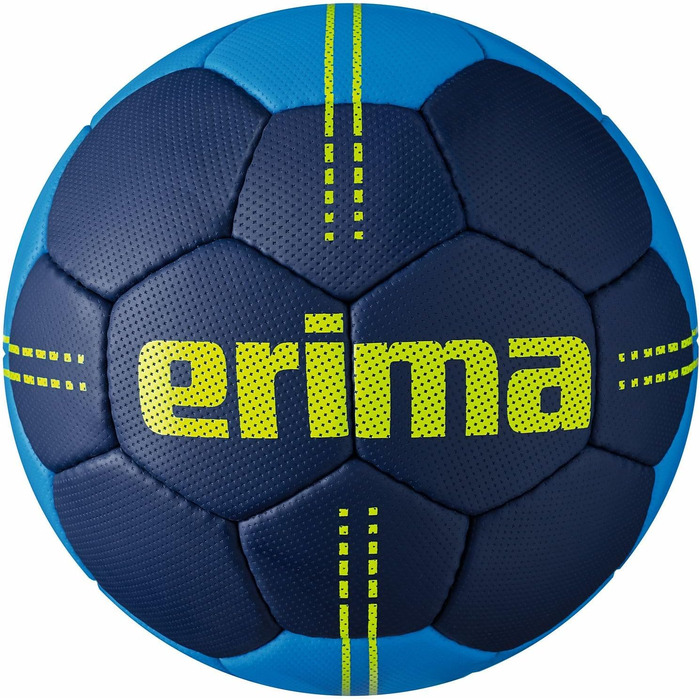 Гандбол Erima Pure Grip №2.5, синьо-лаймовий, новий