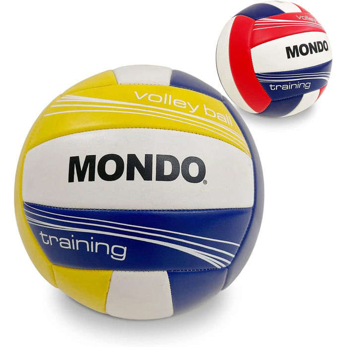 М'яч для волейболу Mondo Toys, розмір 5, PVC, Soft Touch, для пляжного волейболу та тренувань