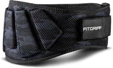Пояс для важкої атлетики FITGRIFF V1 – фітнес-пояс для бодібілдингу, кросфіту, силових тренувань, універсальний для чоловіків і жінок