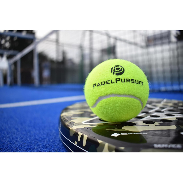 М'ячі для падел-тенісу PadelPursuit Training - 9 шт. в упаковці, для тренувальних ігор
