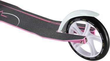 Самокат дитячий та дорослий STAR SCOOTER алюмінієвий, рожевий, колеса 230мм