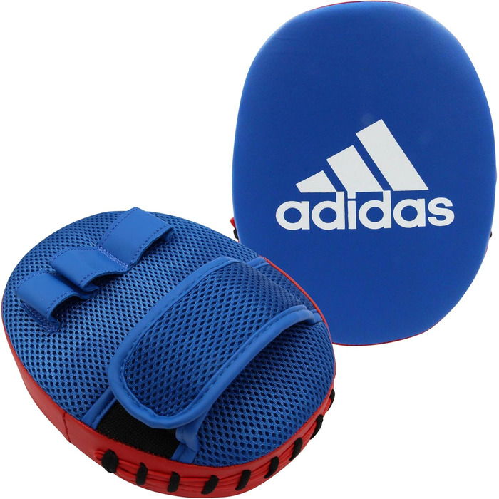 Боксерський набір adidas для дорослих, 2 лапи, чорний, розмір 14