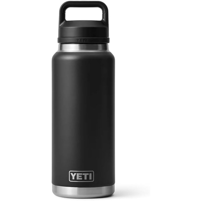 Термос-пляшка YETI Rambler 760 мл з кришкою Chug, чорна