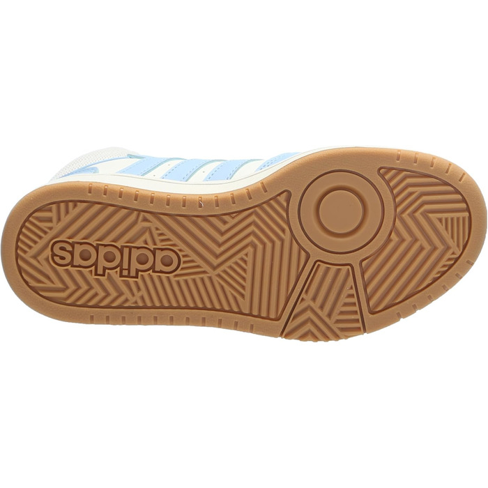 Кросівки Adidas Hoops 3 чоловічі білі, сірі, Cloud White, Gum (40 EU)