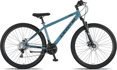 Гірський велосипед Licorne Bike Thunder Premium з дисковими гальмами, 29 дюймів, Aquamarine — для дорослих та підлітків