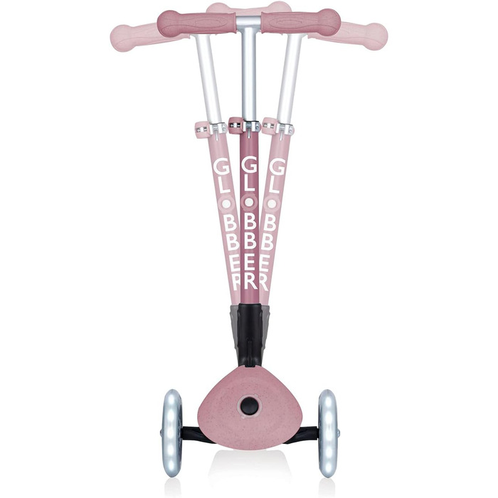 Дитячий самокат GLOBBER JUNIOR Foldable Fantasy Lights, 3-колісний, з LED-підсвіткою, для дітей від 2 років, регульована ручка, складаний, до 50 кг