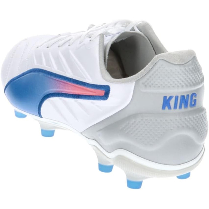 Кросівки для футболу PUMA King Pro Fg/Ag, 47 EU, білий/сріблястий