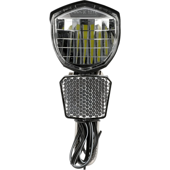 LED-фара для велосипеда FISCHER 70 LUX з функцією габаритного світла та автоматичним датчиком сутінків, динамо-генератор