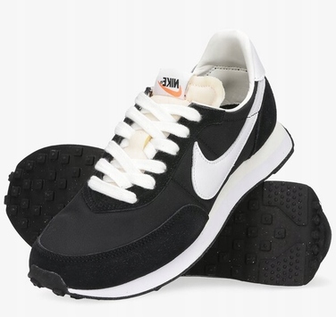 Жіночі кросівки Nike Waffle Trainer 2 GS, чорні, спортивні та зручні, розмір 36,5