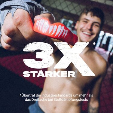 SAFEJAWZ Захист зубів для спорту (дорослих та дітей) - спортивний капу, Viper