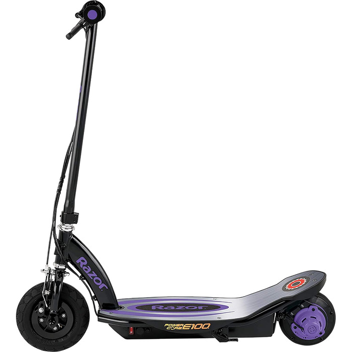 Електросамокат Razor Power Core E100 100 Вт, 8'' надувні колеса, до 18 км/год, 60 хв ходу, для дітей від 8 років
