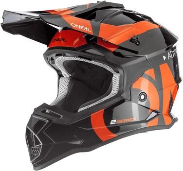 Шолом ONeal 2SRS Youth Slick Black/Orange для дітей