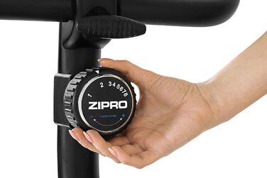 Велотренажер Zipro Boost, магнітний ергометр для дому, до 120 кг, батарейковий, фітнес-велосипед для тренувань у приміщенні