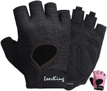 Рукавички для фітнесу LeerKing: дихаючі спортивні рукавички для жінок та чоловіків, ідеальні для тренувань, велоспорту, йоги та танців