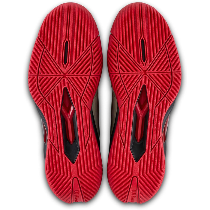 Тенісні кросівки Wilson Rush Pro 4.5 для чоловіків, розмір 44 2/3 EU, колір Інфрачервоний