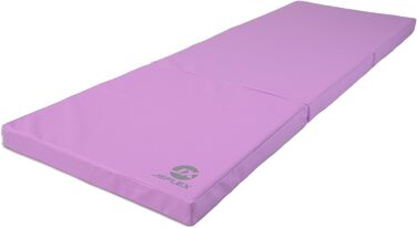 Jeflex - складаний м'який спортивний мат 180x60x6 см, німецька якість, портативний мат для гімнастики, йоги, фітнесу та дитячої кімнати