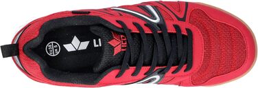 Зал спортивний взуття Lico Unisex Fit Petrol Türkis (46 EU, Rot Schwarz)