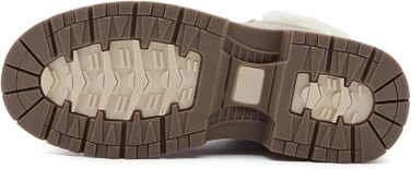 Черевики для ходьби ANJOUFEMME для жінок, зимові черевики, водонепроникні та теплі, для активного відпочинку, трекінгу та зимової ходьби, 40 EU, колір: сірий з хутром