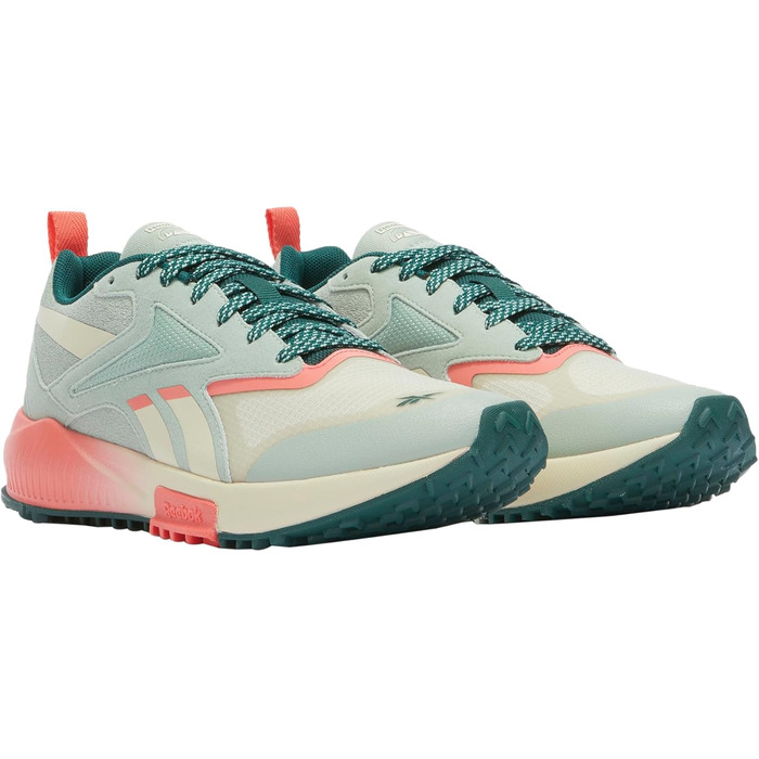 Кросівки жіночі Reebok Lavante Trail 2, гібридний зелений, білий, кораловий (35 EU)